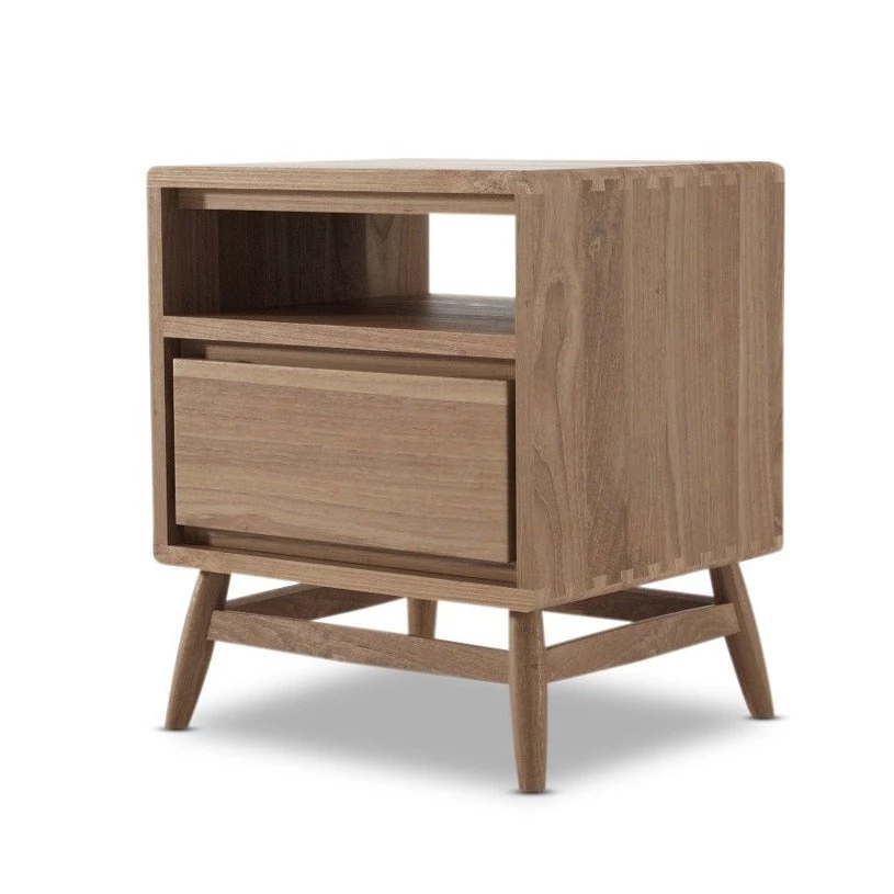 Karpenter Twist Side Table - FSC Teak 2 Karpenter Twist Side Table - FSC Teak