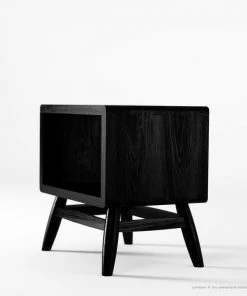 Karpenter Twist Bedside - Satin Black INDOOR