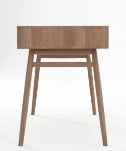 Karpenter Twist Desk With 2 Drawers - FSC Teak