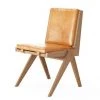 Karpenter Tribute Chair FSC Teak With Tan Cognac INDOOR