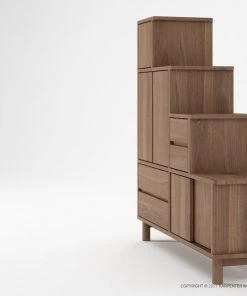 Karpenter Tansu K Stairs Cabinet - FSC Teak INDOOR