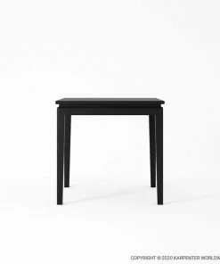 Karpenter Twenty Twenty Square Dining Table 80cm - Satin Black INDOOR