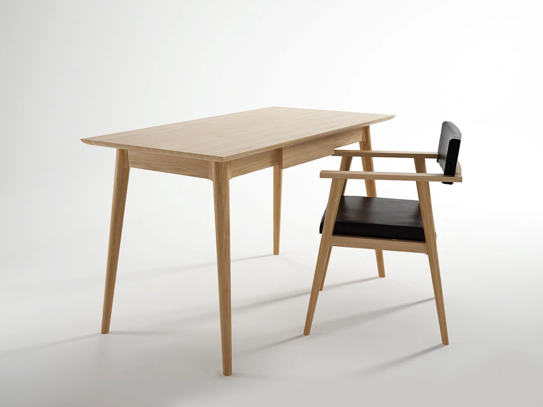 Karpenter Vintage Office Desk - European Oak 3 Karpenter Vintage Office Desk - European Oak