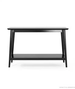 Karpenter Vintage Console 1 Shelf - Satin Black INDOOR