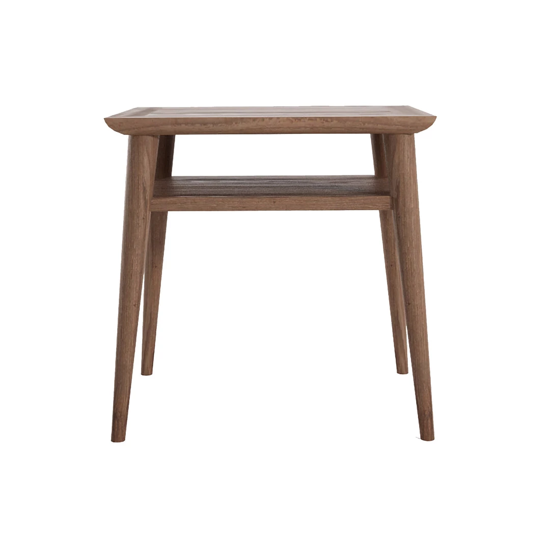 Karpenter Vintage Narrow Open Bedside - FSC Teak 3 Karpenter Vintage Narrow Open Bedside - FSC Teak