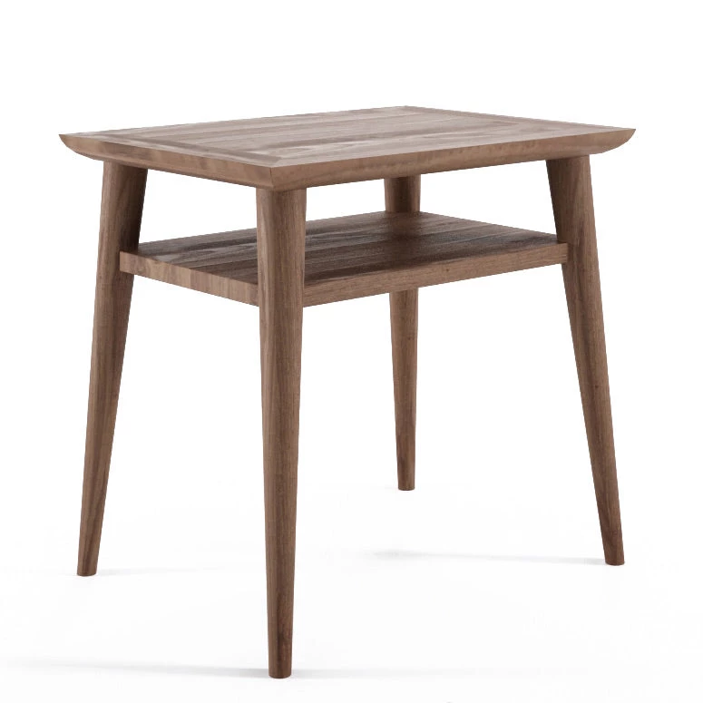 Karpenter Vintage Narrow Open Bedside - FSC Teak 2 Karpenter Vintage Narrow Open Bedside - FSC Teak