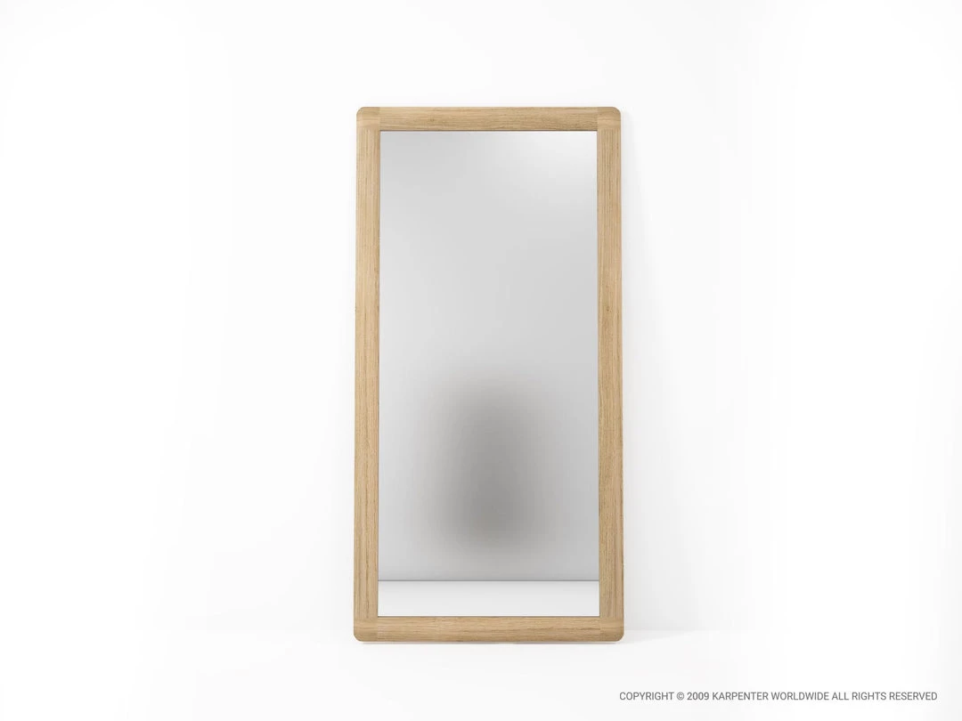 Karpenter INDOOR Vintage Floor Mirror - European Oak 2 Karpenter INDOOR Vintage Floor Mirror - European Oak