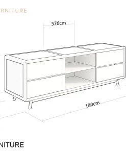 Karpenter Vintage Low TV Unit - European Oak