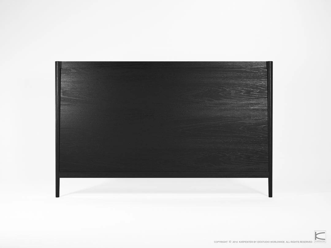 Karpenter Vintage King Size Headboard - Satin Black 2 Karpenter Vintage King Size Headboard - Satin Black