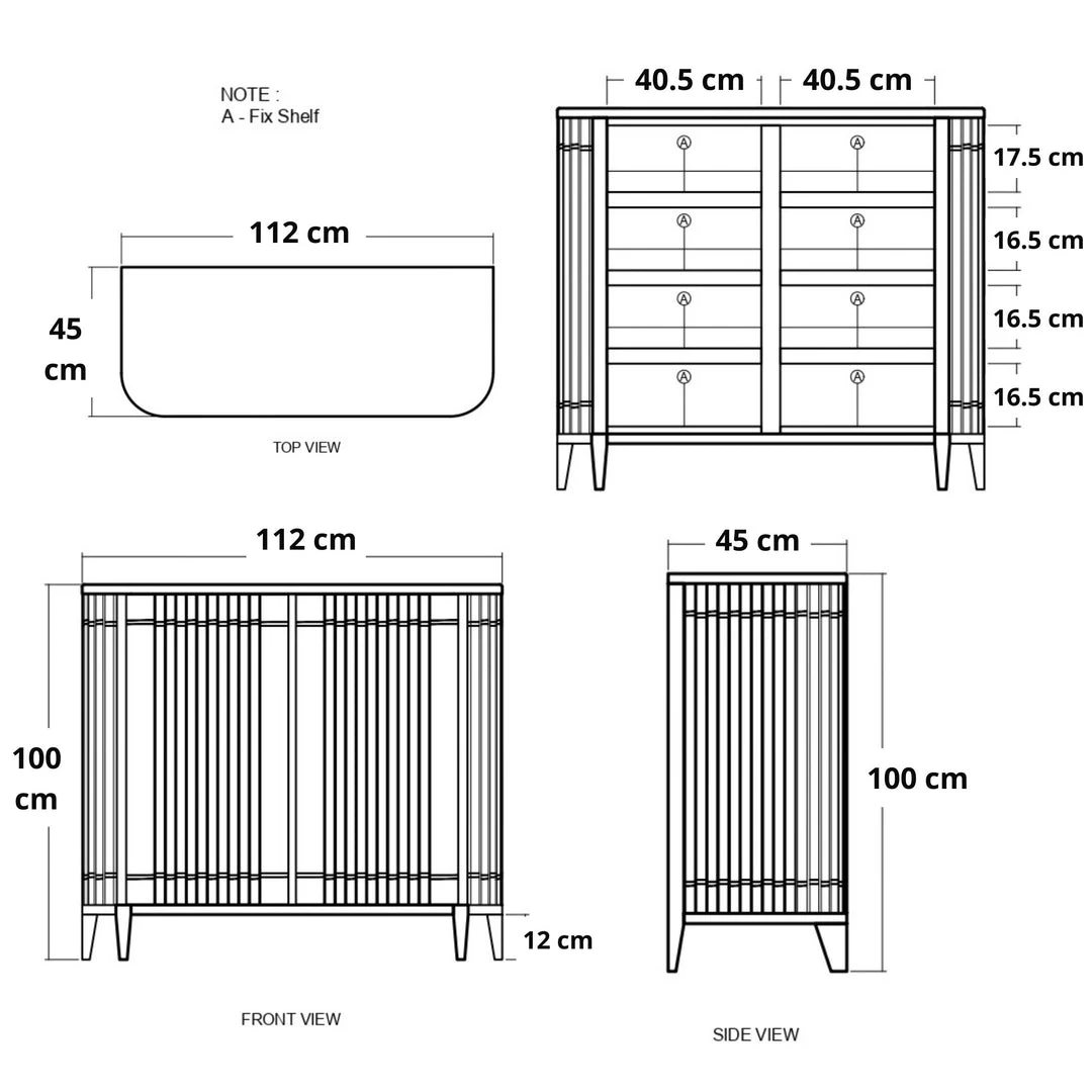 Karpenter INDOOR Koppar Shoe Rack Cabinet - European Oak 10 Karpenter INDOOR Koppar Shoe Rack Cabinet - European Oak