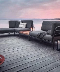 Level Outdoor Modular Lounge Sofa By Houe (Dark Grey)