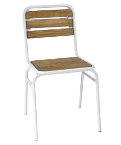 SLH Cafe Chair White INDOOR