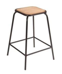 SLH Tube Counter Stool - Black