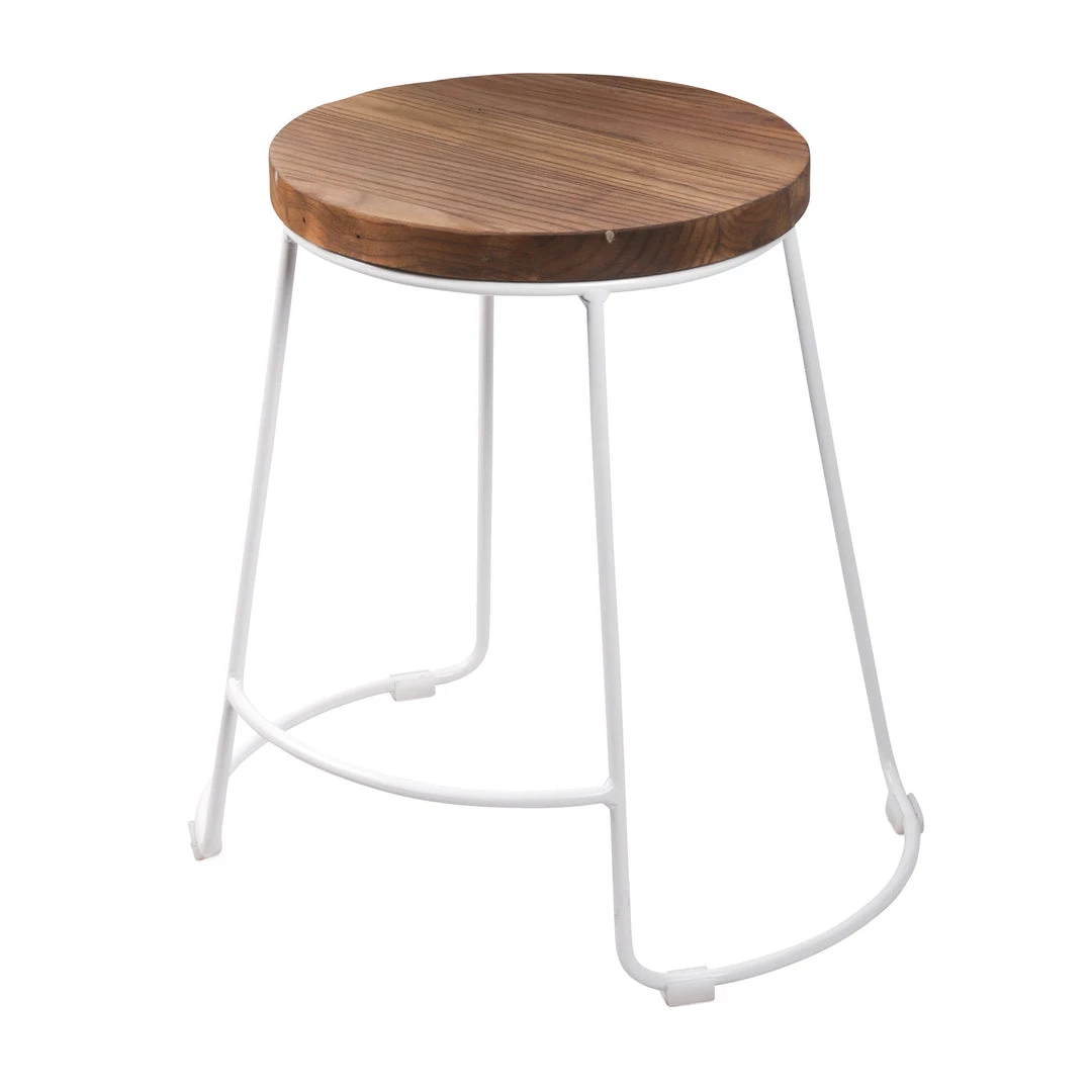 SLH Splay Dining Stool White INDOOR 1 SLH Splay Dining Stool White INDOOR