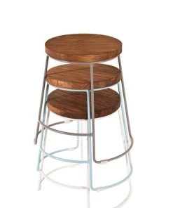 SLH Splay Dining Stool White INDOOR 5 SLH Splay Dining Stool White INDOOR