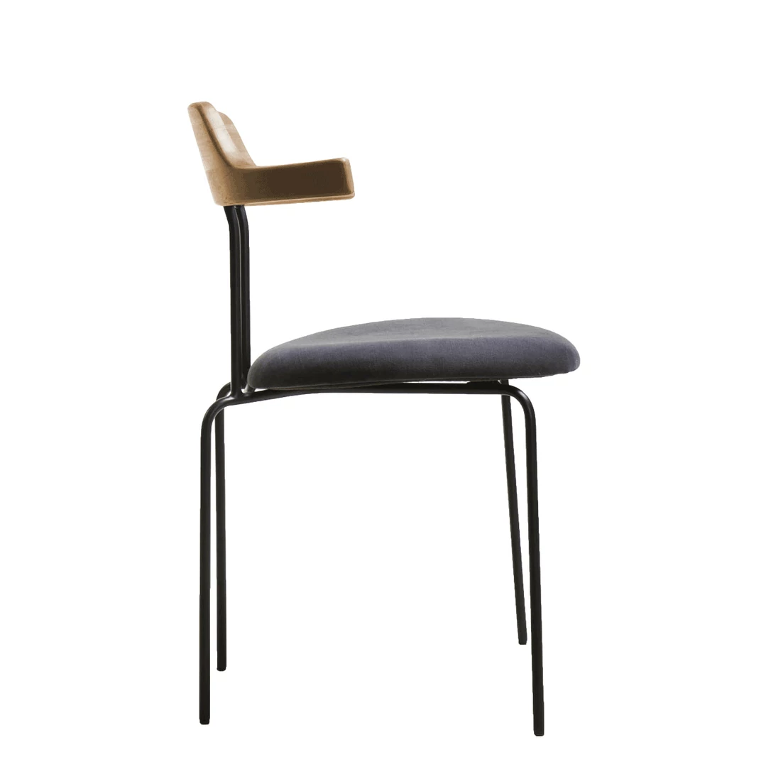 Marmo Aria Armchair Black|Oak|Telegrey INDOOR 2 Marmo Aria Armchair Black|Oak|Telegrey INDOOR