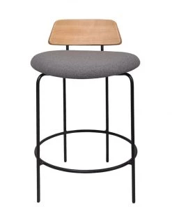 Marmo Aria Counter Stool Black|Ash|Grey