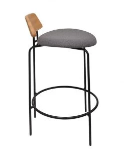 Marmo Aria Counter Stool Black|Ash|Grey