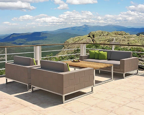 Mamagreen OUTDOOR Quilt 1 Seater Ss,Hemp,Coal 2 Mamagreen OUTDOOR Quilt 1 Seater Ss,Hemp,Coal