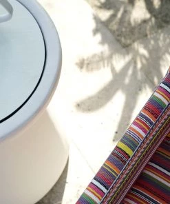 Mamagreen Stripe Casual Love Seat Lounge OUTDOOR