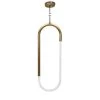 Marmo Cantone Oval Ceiling Pendant Bronze DÉCOR