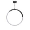 Marmo Cantone Round Ceiling Pendant Black