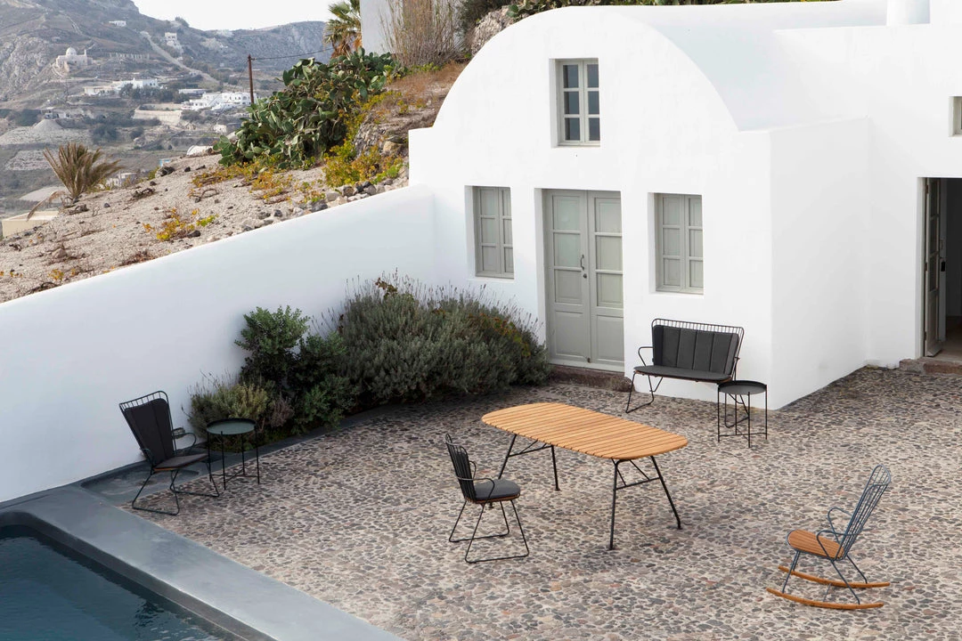 Paon Outdoor Lounge Chair By Houe (Bamboo & Black) 4 Paon Outdoor Lounge Chair By Houe (Bamboo & Black)