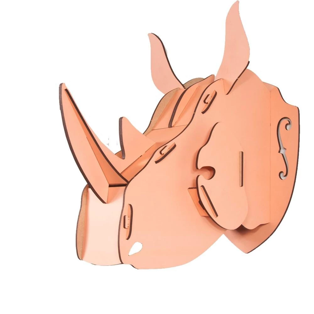 SLH Wall Mounted Puzzle - Rhino DÉCOR 1 SLH Wall Mounted Puzzle - Rhino DÉCOR