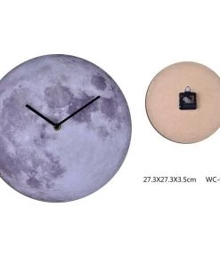 SLH Contemporary Over The Moon Clock DÉCOR
