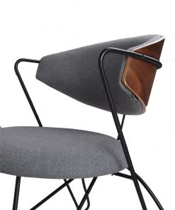 Marmo Loop Lounge Chair Black|Telegrey Seat