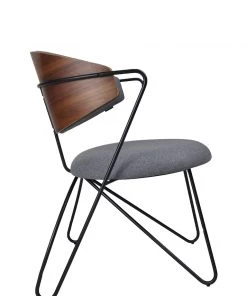 Marmo Loop Lounge Chair Black|Telegrey Seat