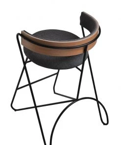 Marmo INDOOR Loop Barstool Black|Oak|Grey 7 Marmo INDOOR Loop Barstool Black|Oak|Grey