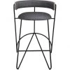 Marmo INDOOR Loop Barstool Black|Oak|Grey