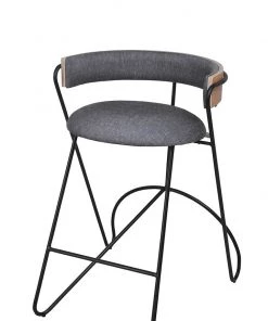 Marmo INDOOR Loop Barstool Black|Oak|Grey 6 Marmo INDOOR Loop Barstool Black|Oak|Grey