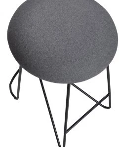 Marmo Loop Backless Counter Stool Black|Telegrey INDOOR 6 Marmo Loop Backless Counter Stool Black|Telegrey INDOOR