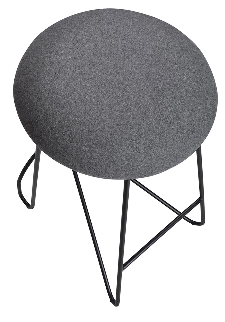 Marmo Loop Backless Counter Stool Black|Telegrey INDOOR 3 Marmo Loop Backless Counter Stool Black|Telegrey INDOOR