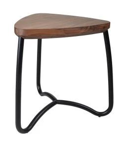 Marmo Loop Side Table Black|Walnut
