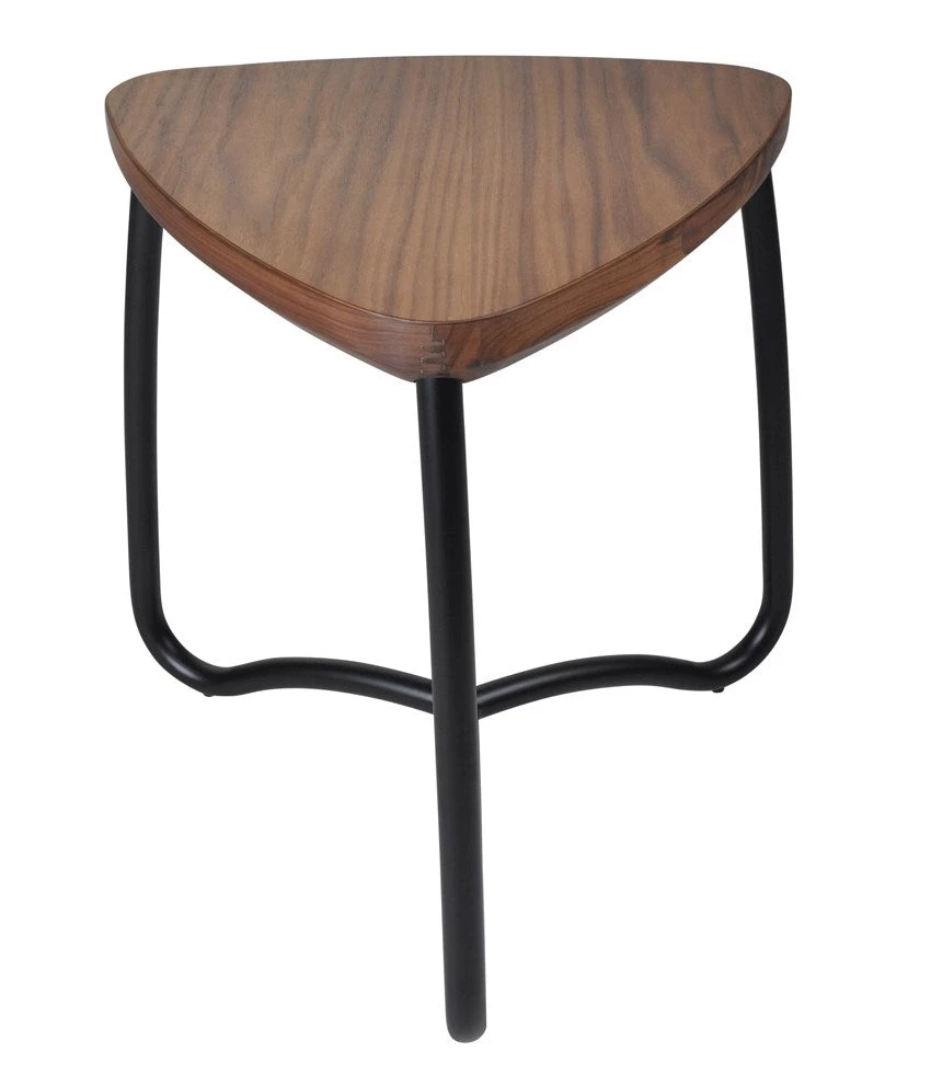 Marmo Loop Side Table Black|Walnut 3 Marmo Loop Side Table Black|Walnut
