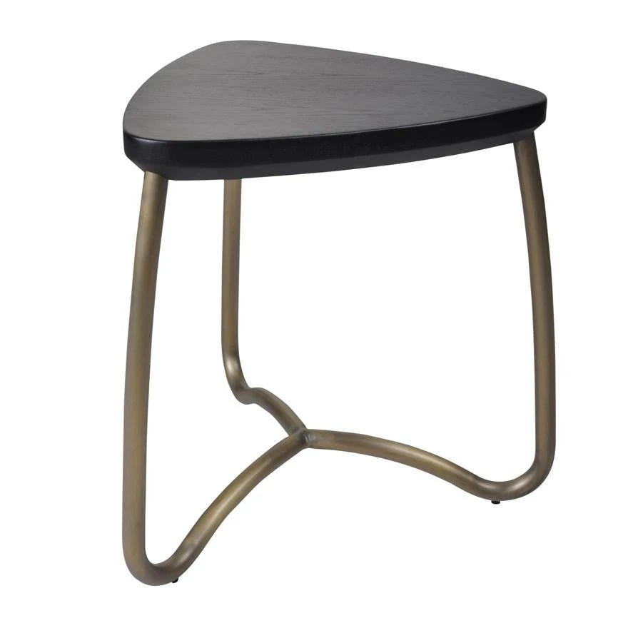 Marmo Loop Side Table Bronze| Black Oak INDOOR 1 Marmo Loop Side Table Bronze| Black Oak INDOOR