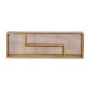 SLH AU Luxe Brass Mesh Wall Mounted Shelf DÉCOR