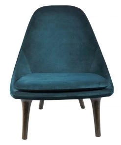 Marmo Tundra Lounge Chair Dark Oak | Velvet 6 Marmo Tundra Lounge Chair Dark Oak | Velvet