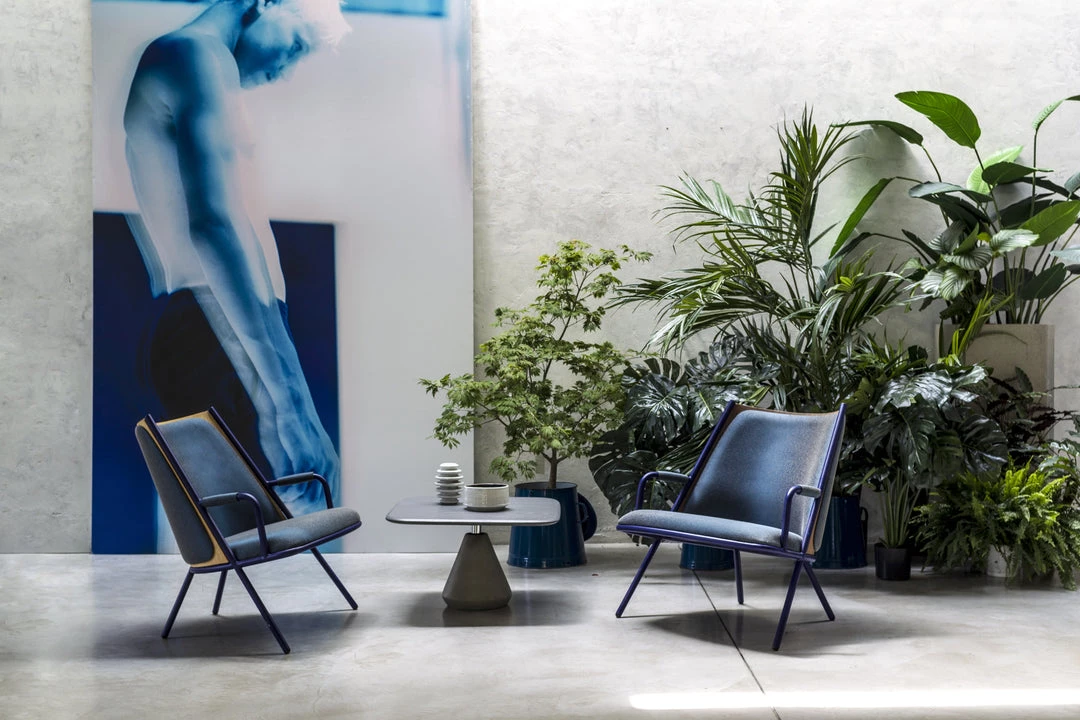 Marmo INDOOR Zafra Lounge Chair Low Back Black|Grey 6 Marmo INDOOR Zafra Lounge Chair Low Back Black|Grey