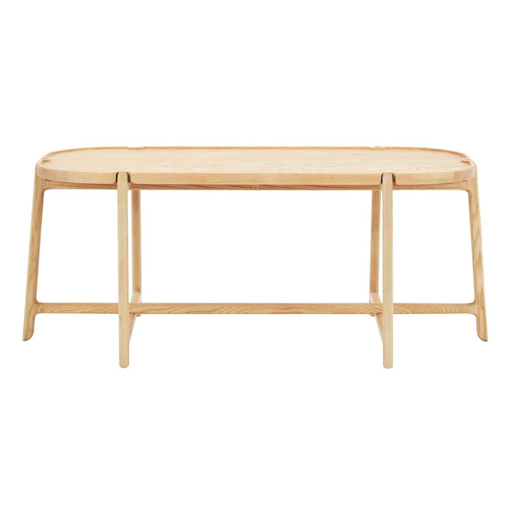 Nofu Flow Coffee Table 120 Cm - Natural Ash INDOOR 2 Nofu Flow Coffee Table 120 Cm - Natural Ash INDOOR