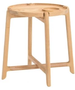 Nofu Flow Tray Table - Natural Ash INDOOR
