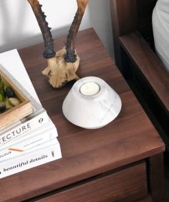 SLH Elementer Trap Marble Tealight Holder