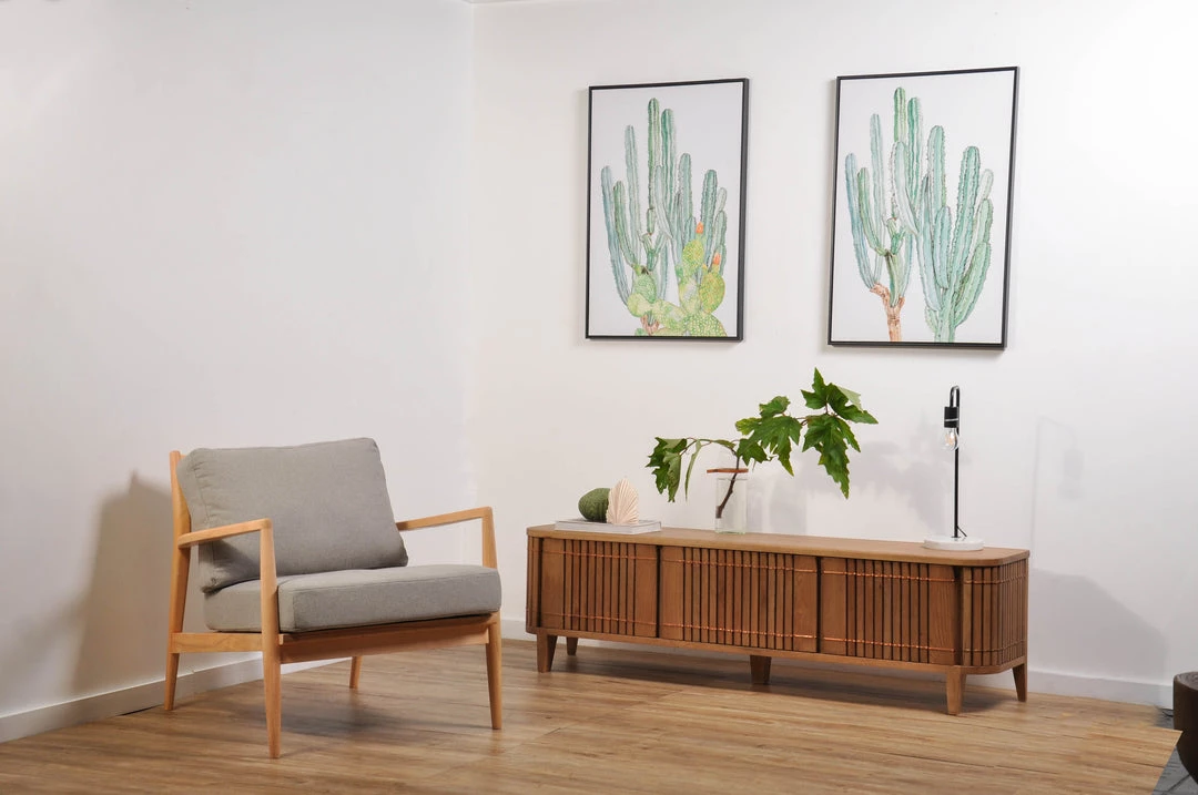 Karpenter Koppar Large Media Cabinet With 3 Doors - European Oak 5 Karpenter Koppar Large Media Cabinet With 3 Doors - European Oak