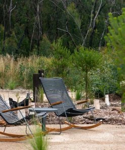 Click Outdoor Rocking Chair With Armrests By Houe (Black) 8 Click Outdoor Rocking Chair With Armrests By Houe (Black)