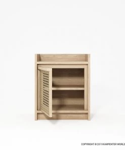 Karpenter Roots Side Table (Left)- European Oak