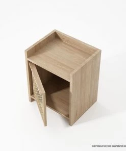 Karpenter Roots Side Table (Left)- European Oak