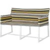 Mamagreen Stripe Casual Love Seat Lounge OUTDOOR
